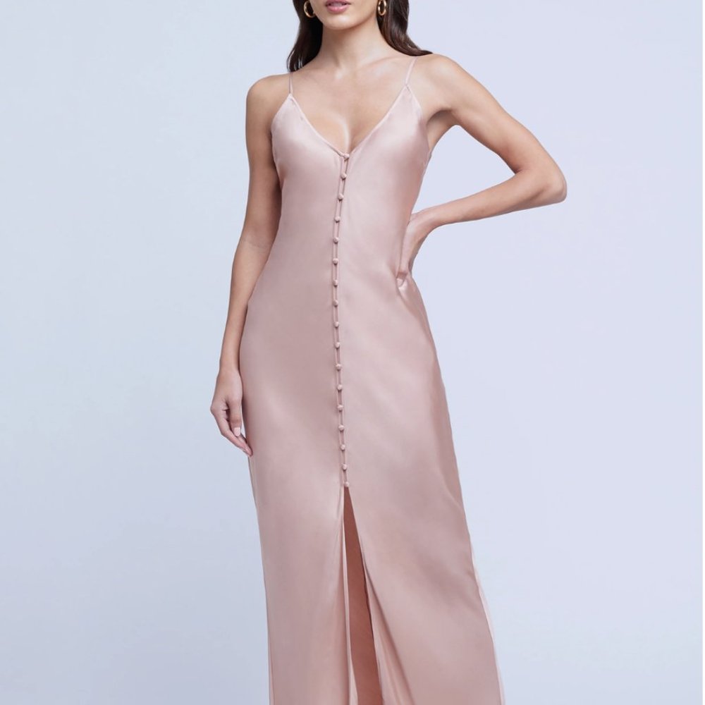 BRAND NEW L'AGENCE Arizona Dress in Dusty Pink